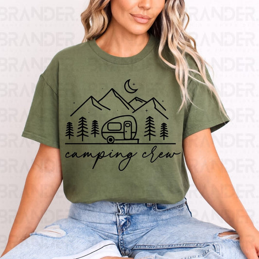 CAMPING CREW - DTF TRANSFER