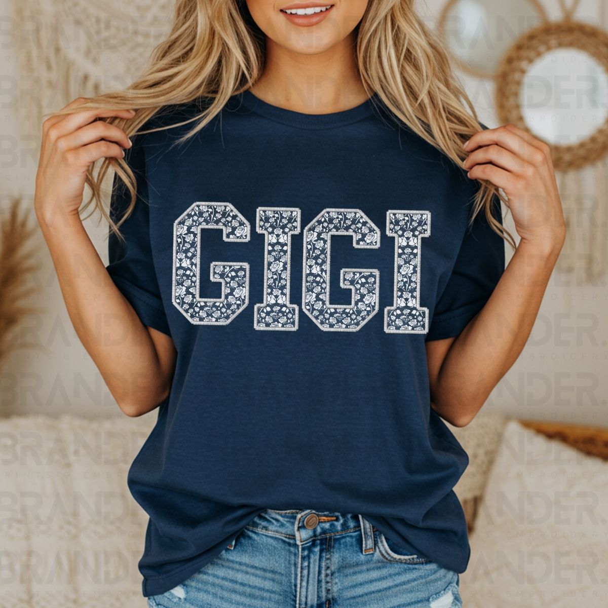 GIGI *FAUX LACE* - DTF TRANSFER