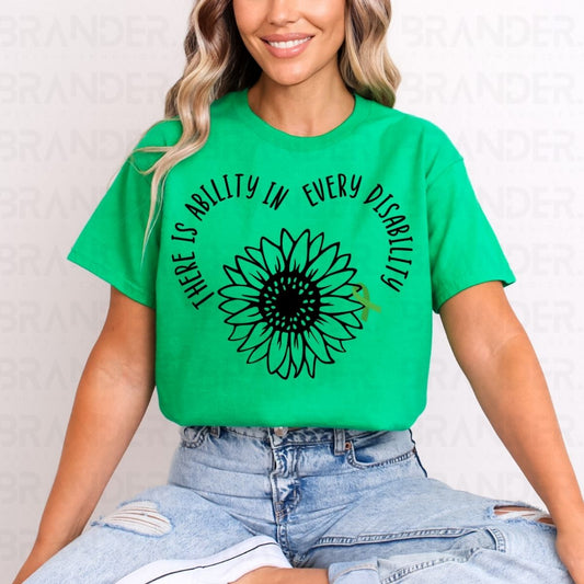 THERE IS ABILITY IN EVERY DISABILITY - DTF TRANSFER