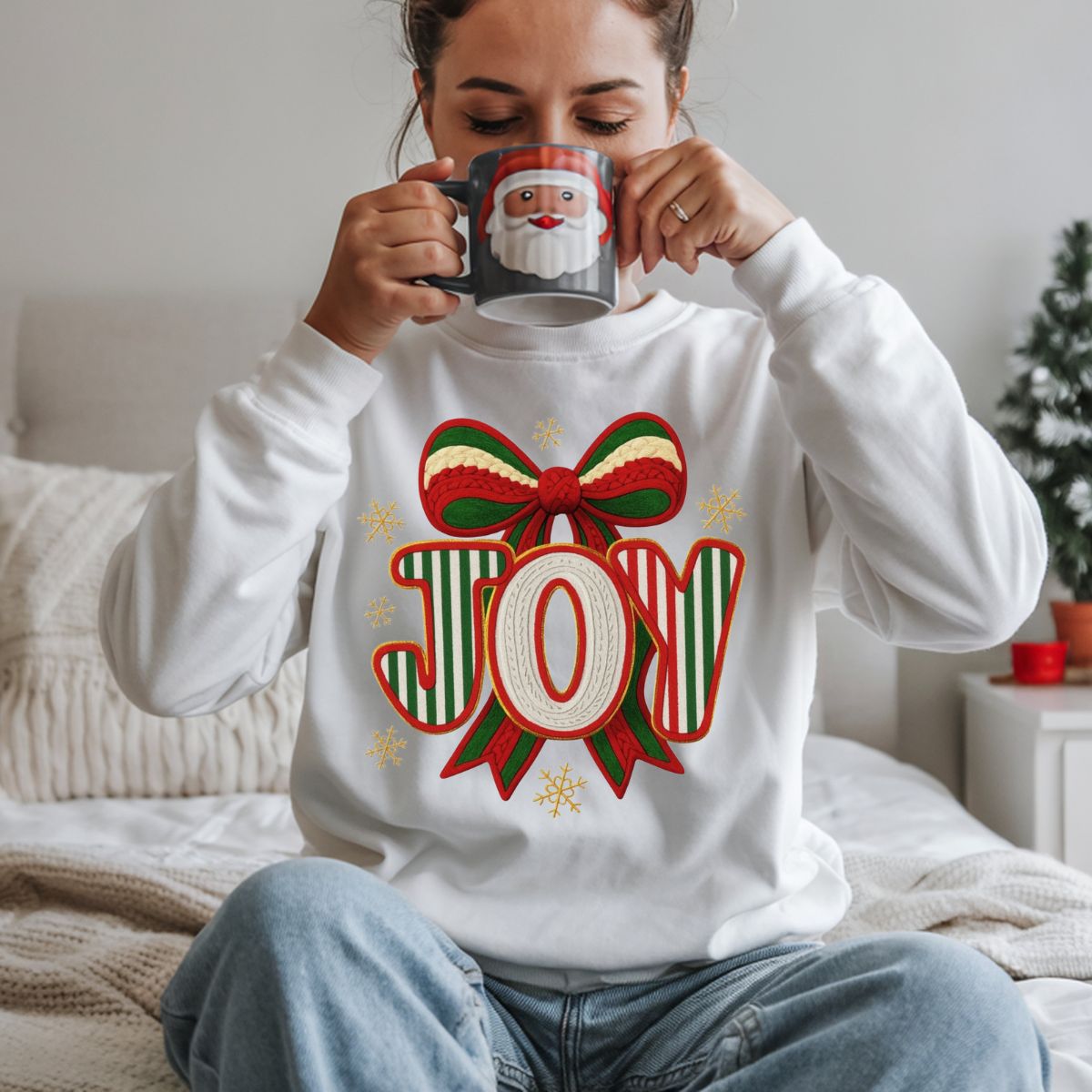 COQUETTE JOY *FAUX YARN* - DTF TRANSFER