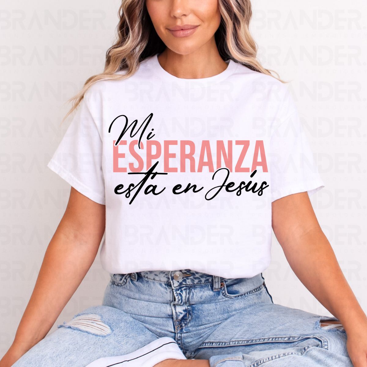 MY HOPE IS IN JESUS - DTF TRANSFER