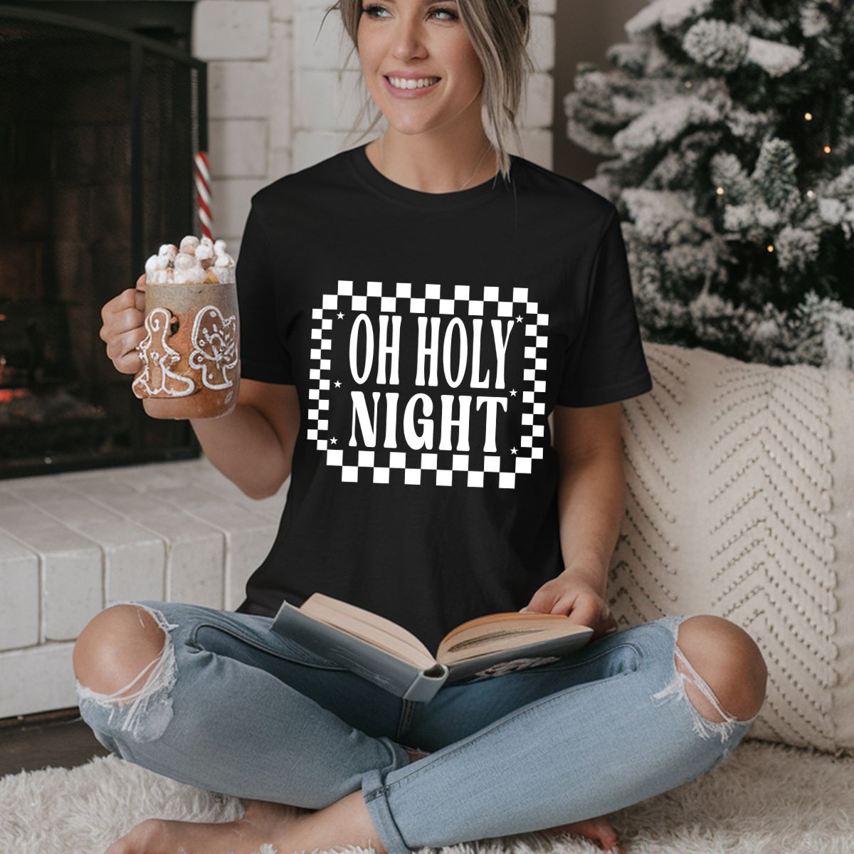 OH HOLY NIGHT - DTF TRANSFER