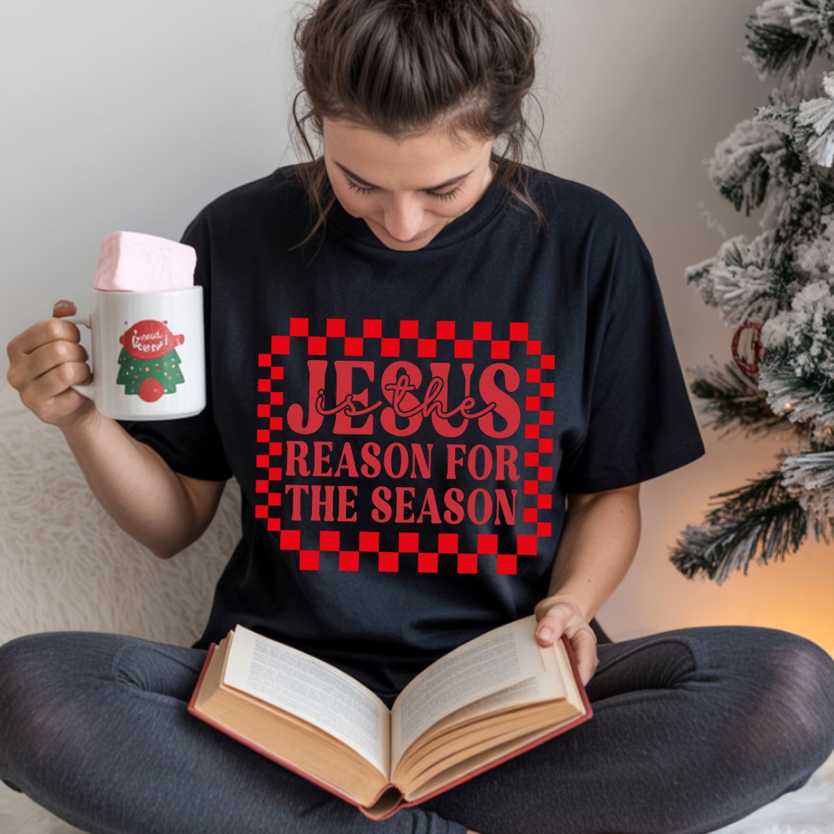 JESUS IS THE REASON FOR THE SEASON - DTF TRANSFER