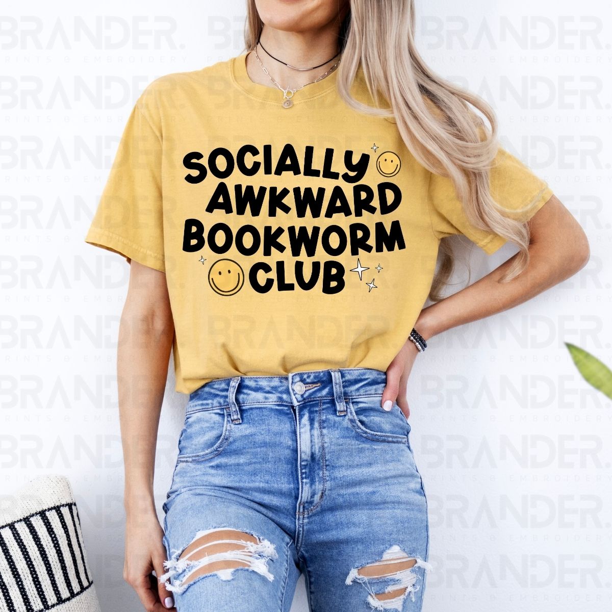 SOCIALLY AWKWARD BOOKWORM CLUB - DTF TRANSFER