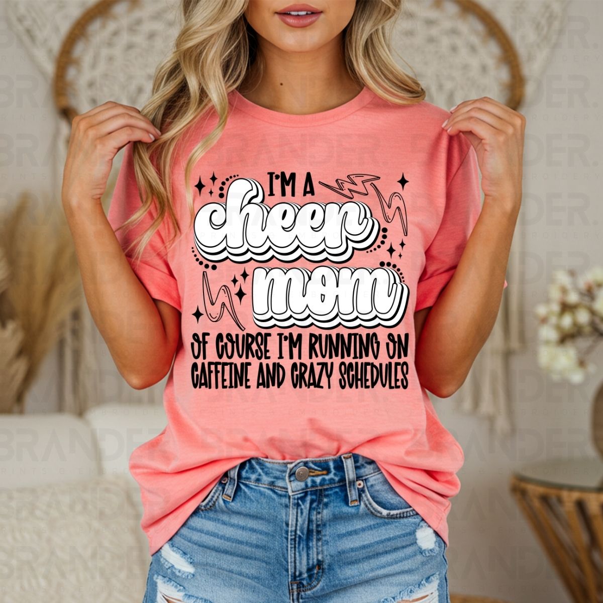 I'M A CHEER MOM - DTF TRANSFER