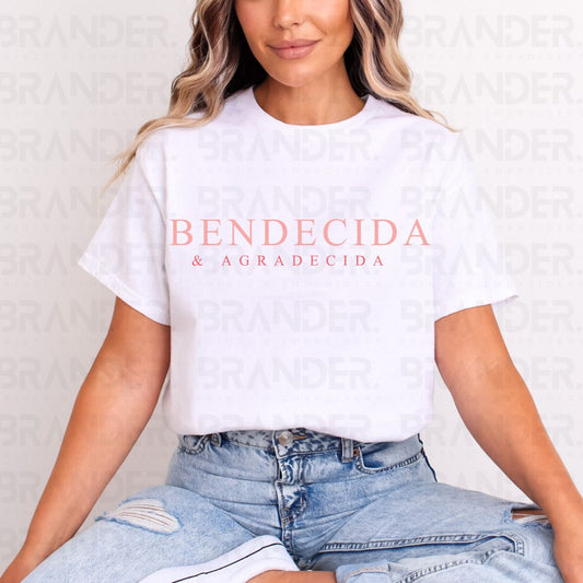 BLESSED & THANKFUL - DTF TRANSFER