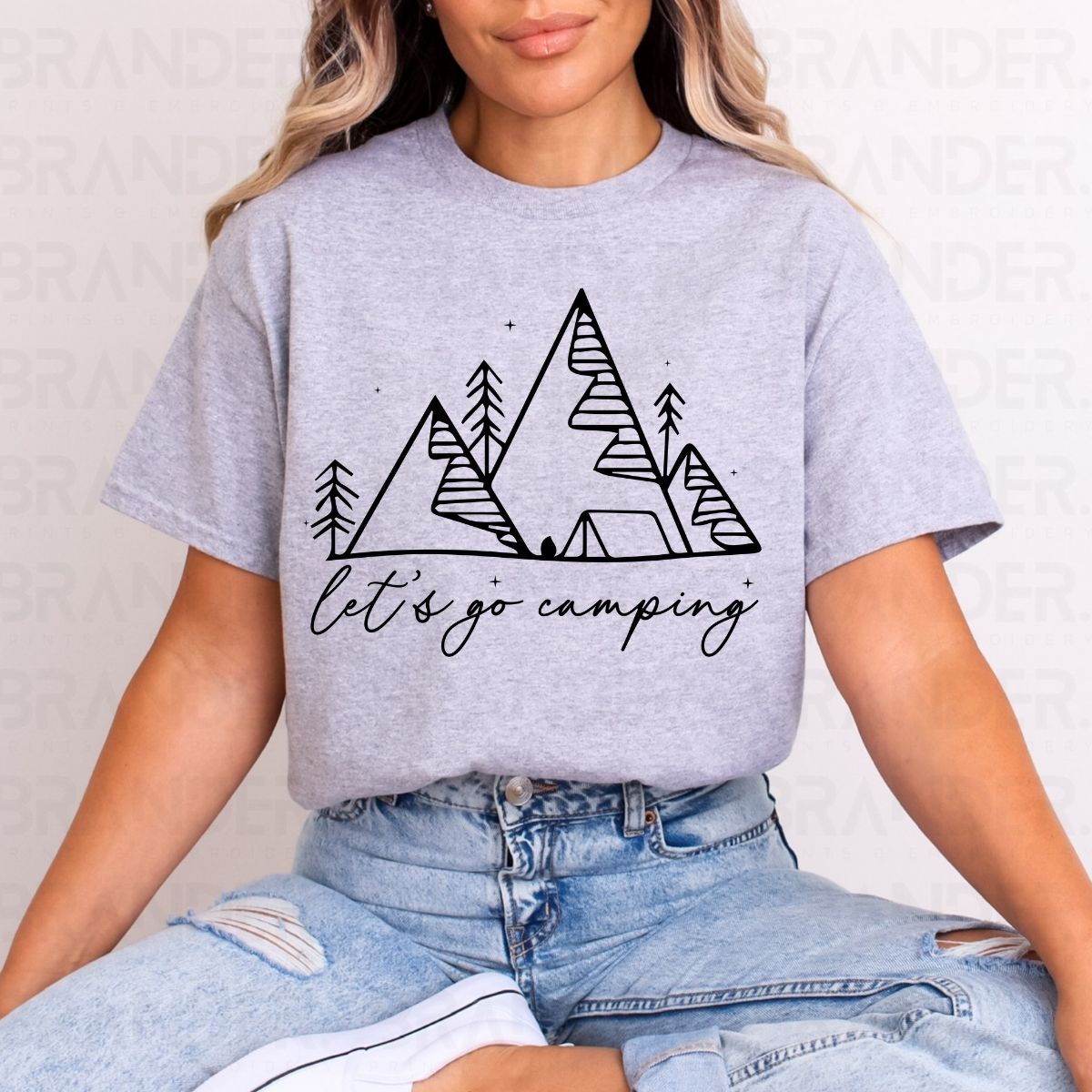 LET'S GO CAMPING - DTF TRANSFER