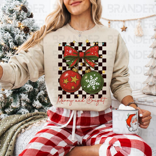 COQUETTE MERRY AND BRIGHT - DTF TRANSFER