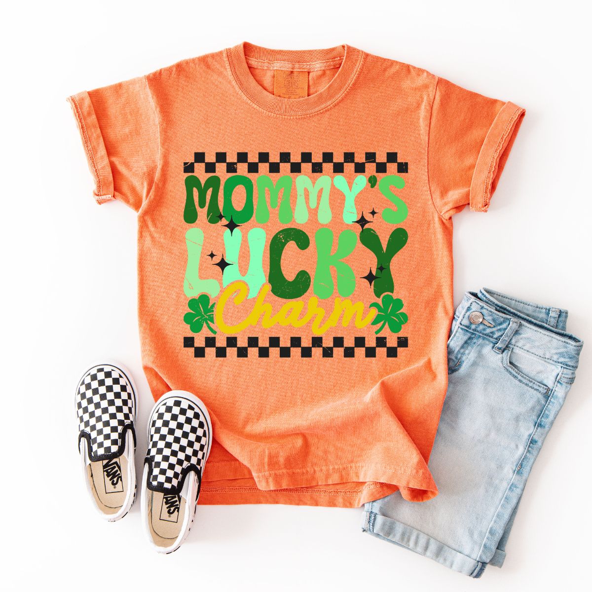 MOMMY'S LUCKY CHARM - DTF TRANSFER