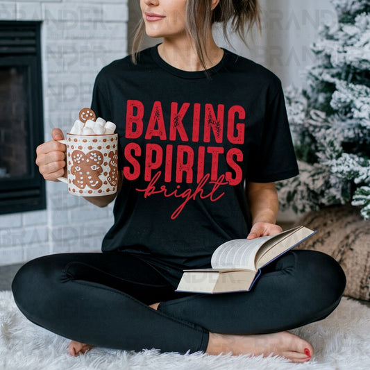 BAKING SPIRITS BRIGHT - DTF TRANSFER
