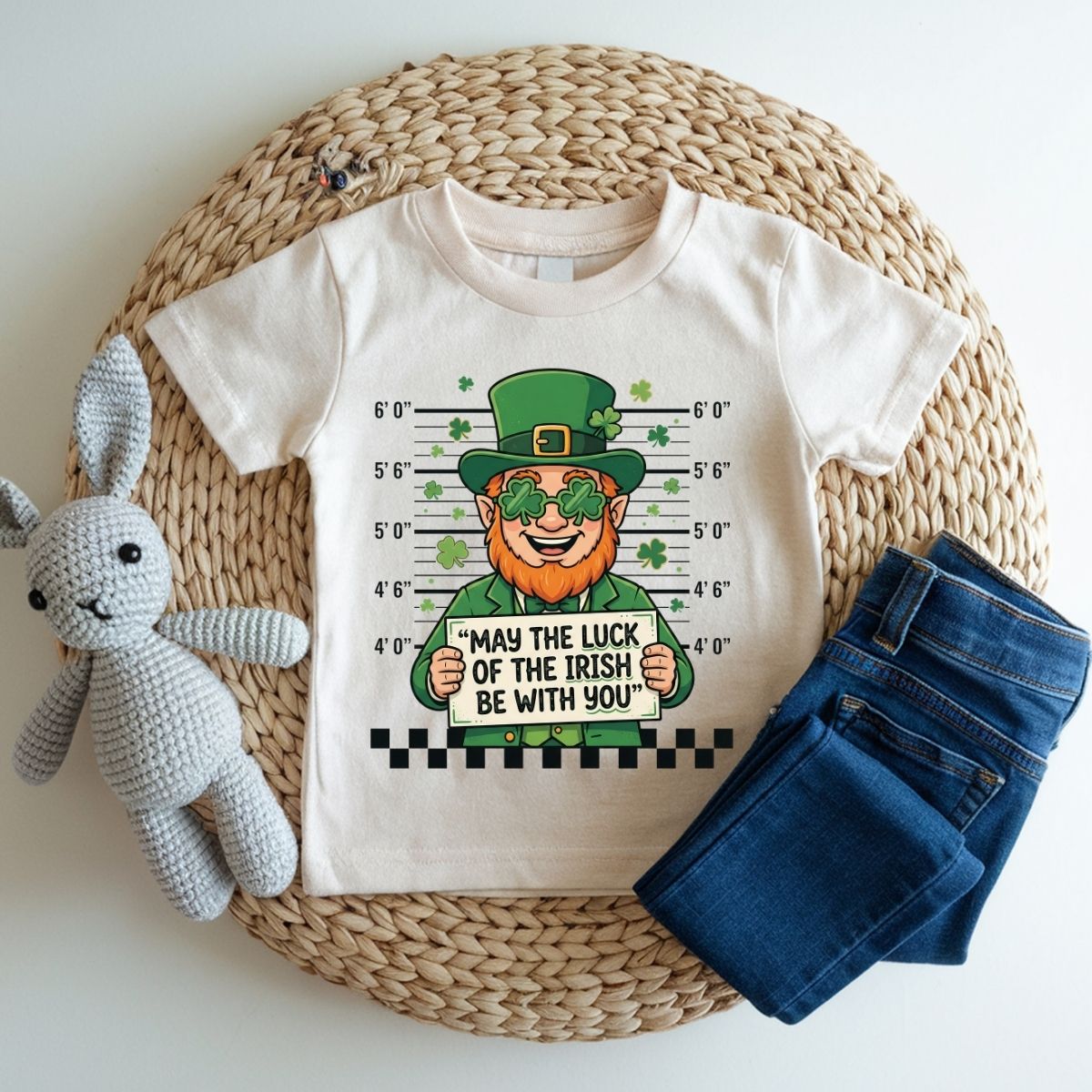 MAY THE LUCK OF THE IRISH BE WITH YOU - DTF TRANSFER
