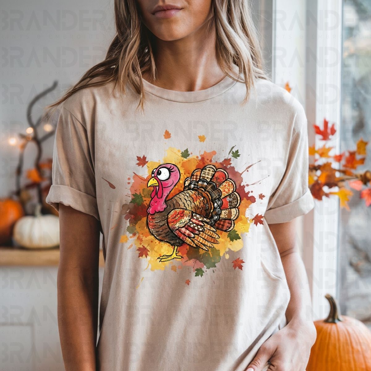 PAINT SPLATTER TURKEY - DTF TRANSFER