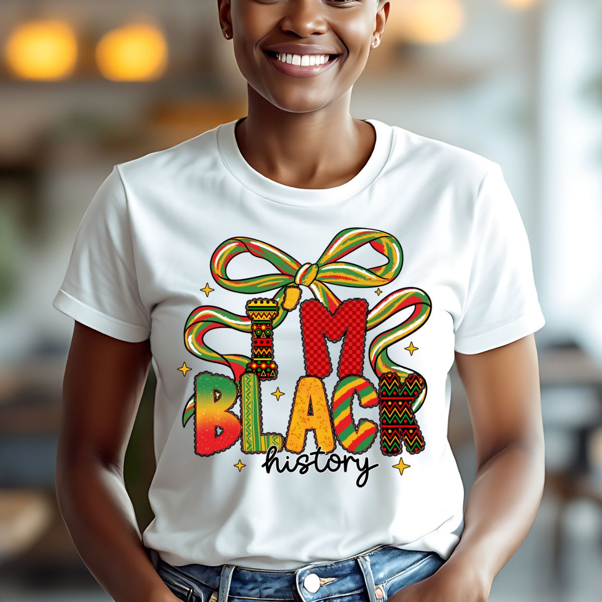 COQUETTE I'M BLACK HISTORY - DTF TRANSFER