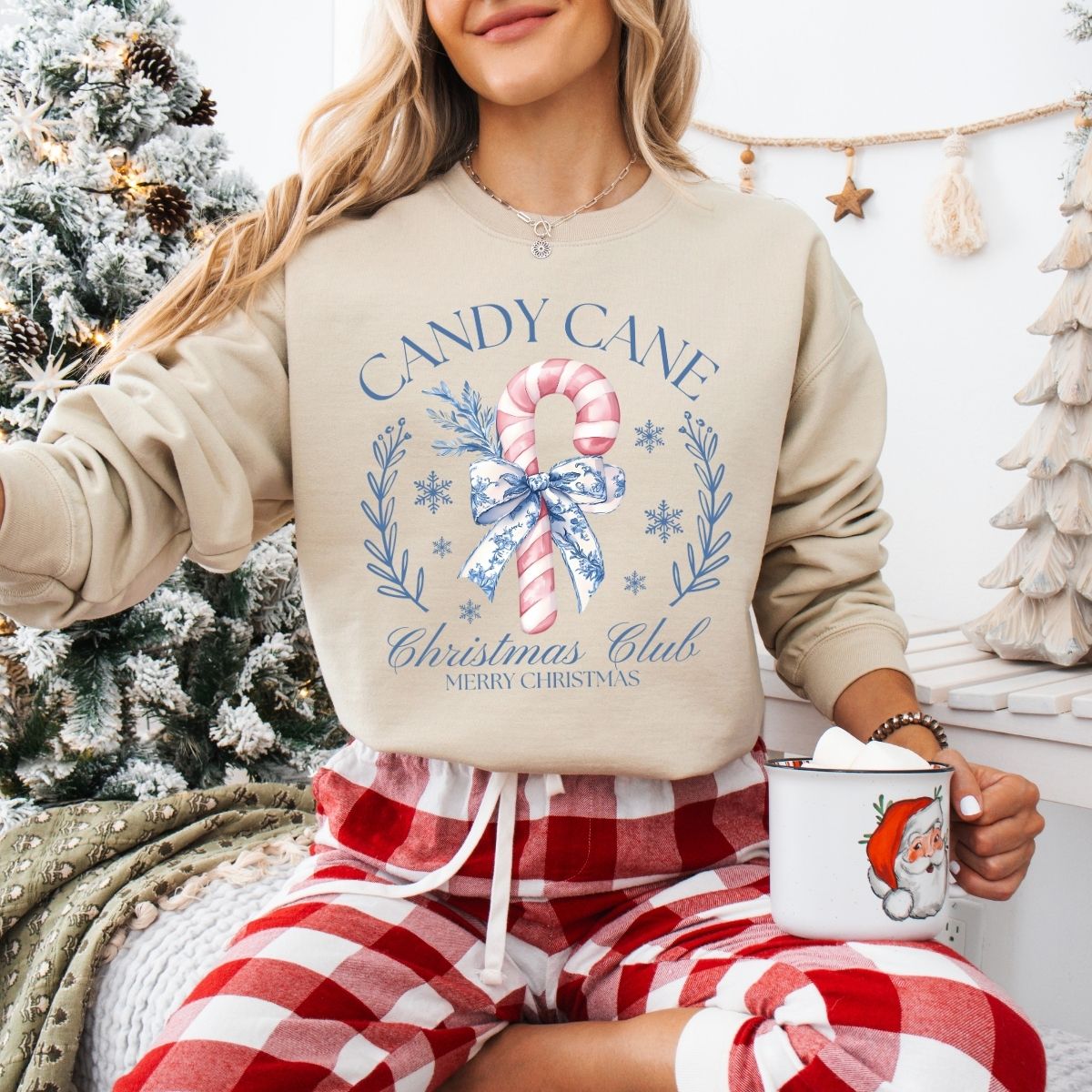 COQUETTE CANDY CANE CHRISTMAS CLUB - DTF TRANSFER