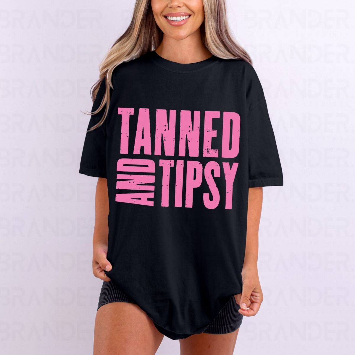 TANNED AND TIPSY - DTF TRANSFER