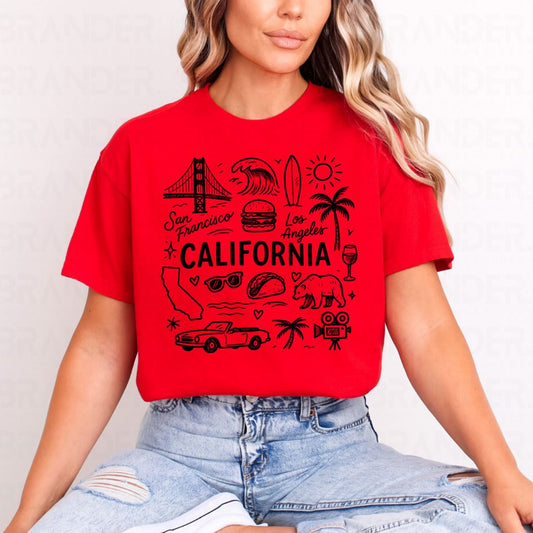 CALIFORNIA - DTF TRANSFER