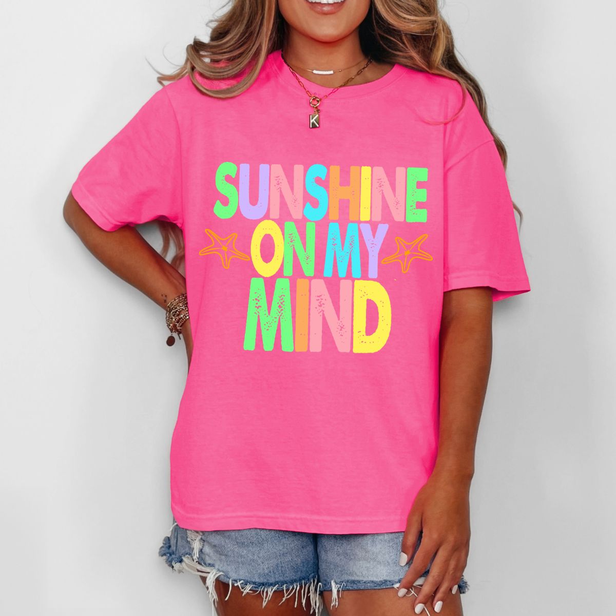 SUNSHINE ON MY MIND - DTF TRANSFER