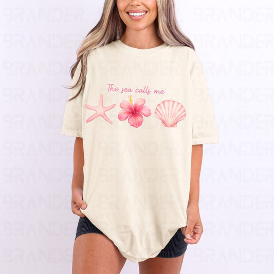 THE SEA CALLS ME - DTF TRANSFER