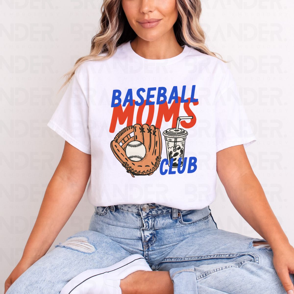 BASEBALL MOMS CLUB - DTF TRANSFER