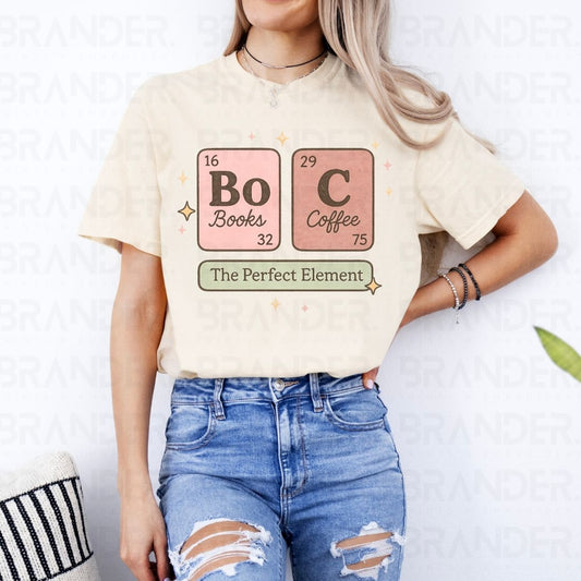 BOOKS COFFEE - DTF TRANSFER