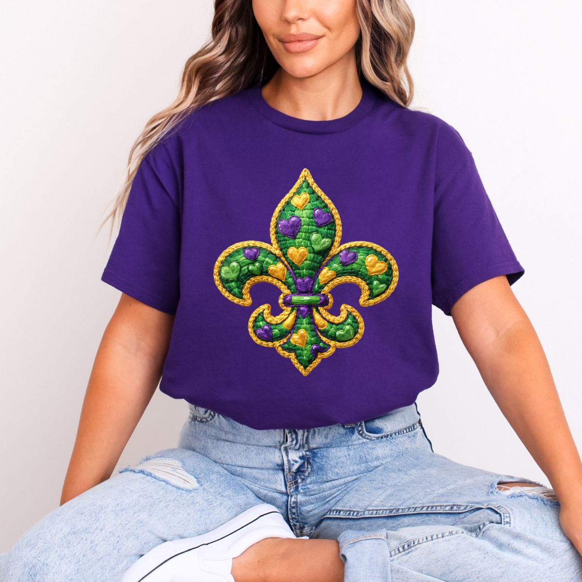 FLEUR DE LIS - DTF TRANSFER