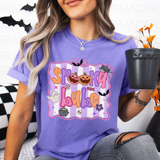 COQUETTE SPOOKY BABE - DTF TRANSFER