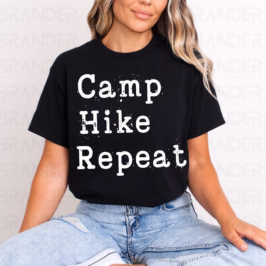 CAMP HIKE REPEAT - DTF TRANSFER