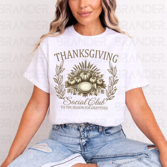 THANKSGIVING SOCIAL CLUB - DTF TRANSFER