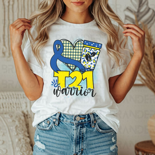 T21 WARRIOR - DTF TRANSFER