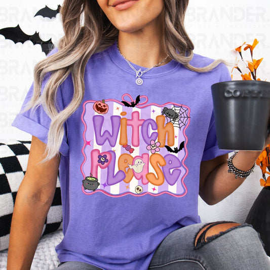 COQUETTE WITCH PLEASE - DTF TRANSFER