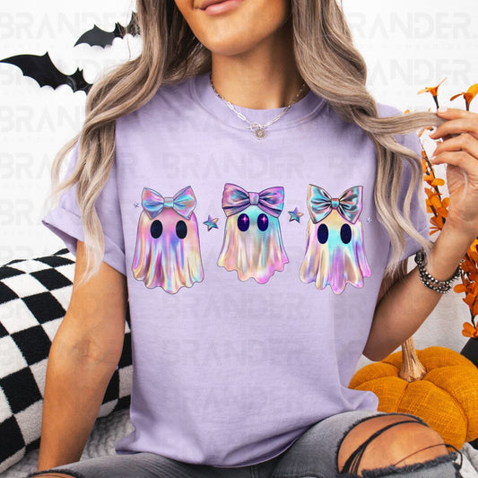 COQUETTE IRIDESCENT GHOSTS - DTF TRANSFER