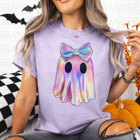 COQUETTE IRIDESCENT GHOST - DTF TRANSFER