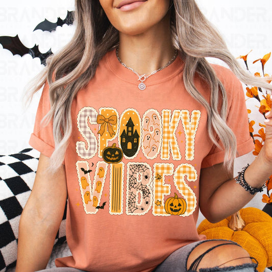 COQUETTE SPOOKY VIBES - DTF TRANSFER