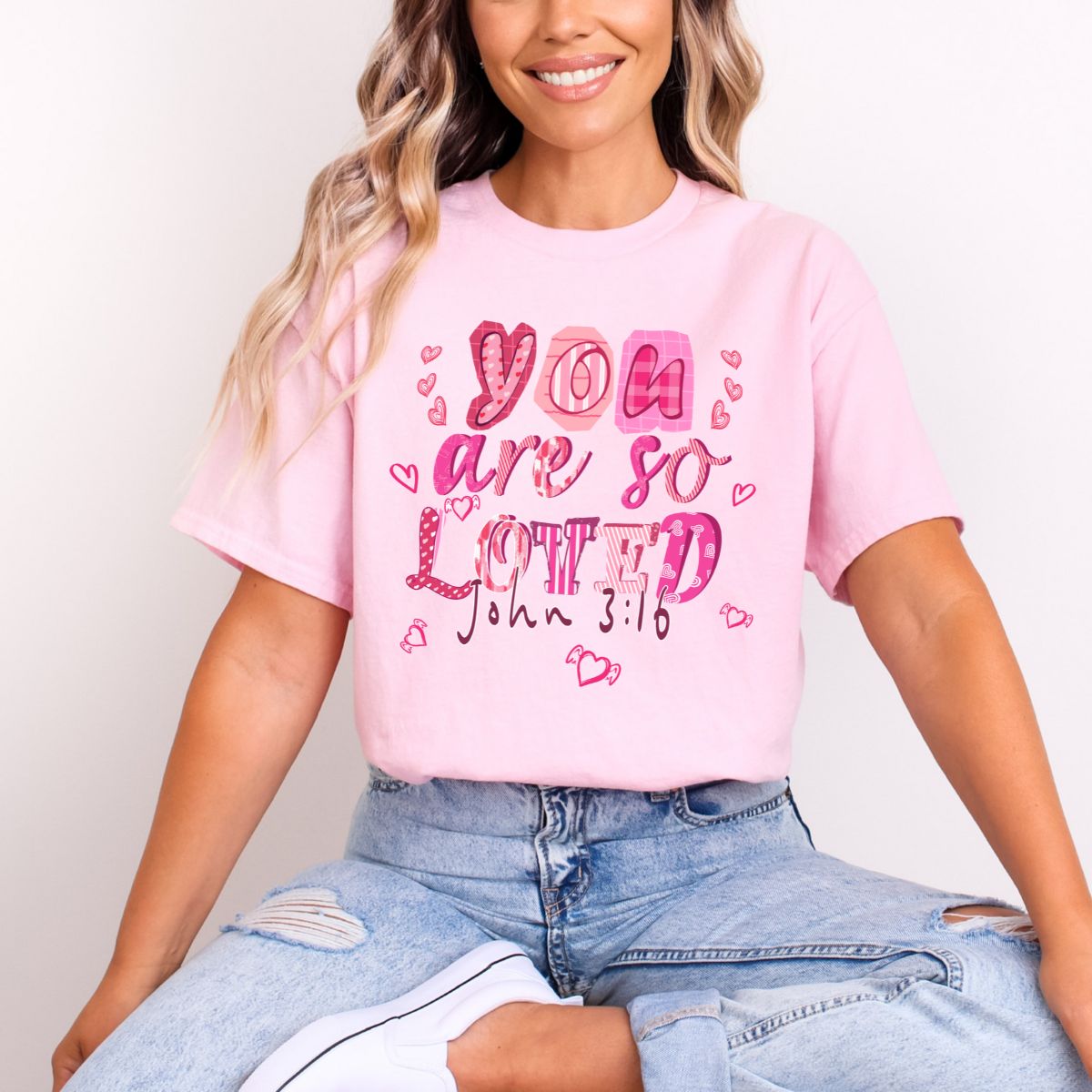 COQUETTE YOU ARE SO LOVED - DTF TRANSFER