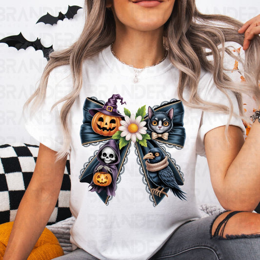 COQUETTE HALLOWEEN BOW - DTF TRANSFER