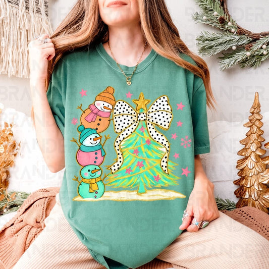 COQUETTE SNOWMEN - DTF TRANSFER