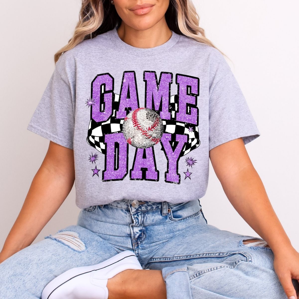 GAME DAY *FAUX SEQUIN* - DTF TRANSFER
