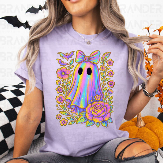 COQUETTE IRIDESCENT GHOST - DTF TRANSFER