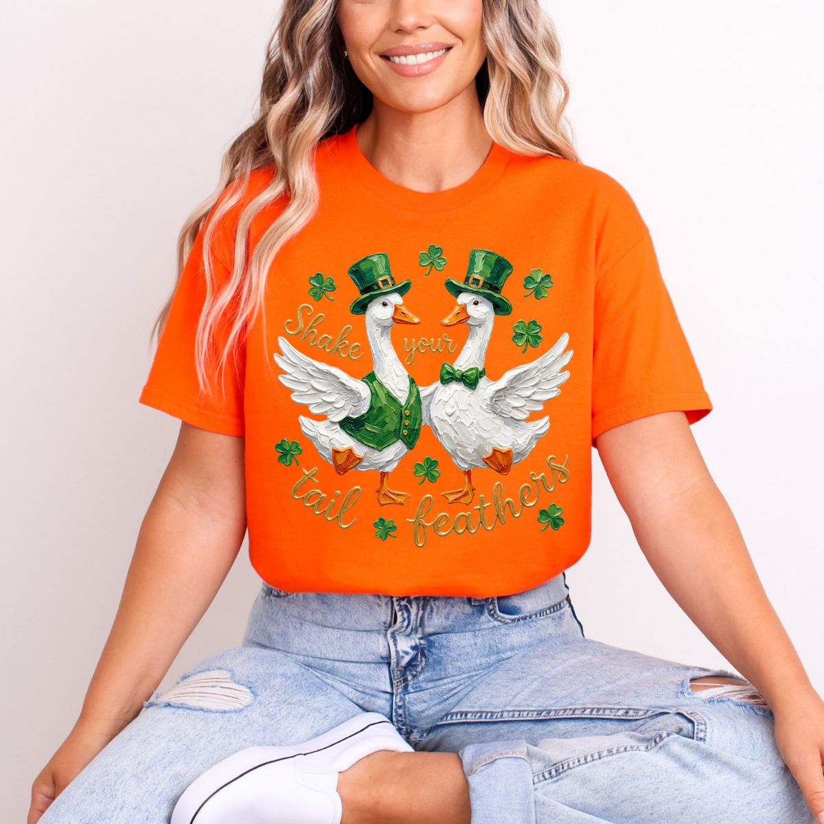 SHAKE YOUR TAIL FEATHERS - DTF TRANSFER