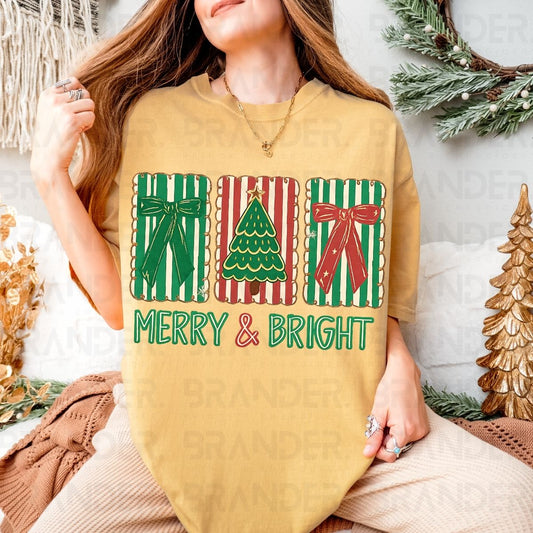 COQUETTE MERRY & BRIGHT - DTF TRANSFER