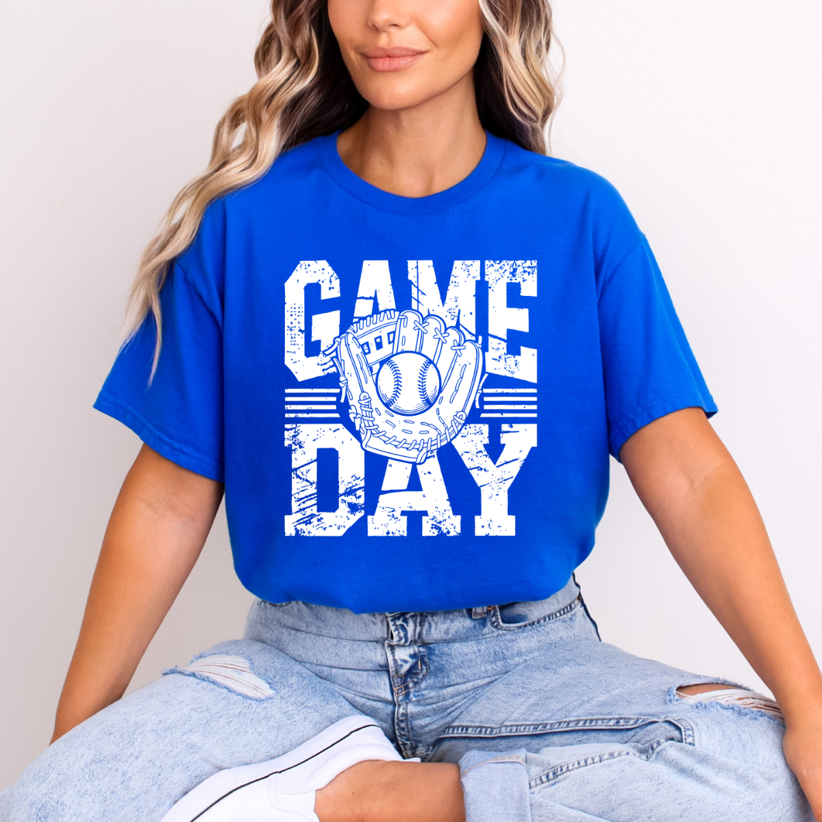 GAME DAY *WHITE TEXT* - DTF TRANSFER