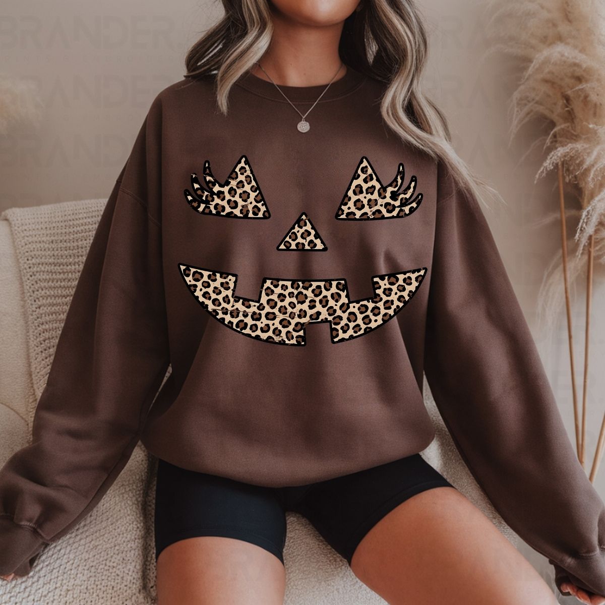 PREPPY JACK O LANTERN - DTF TRANSFER