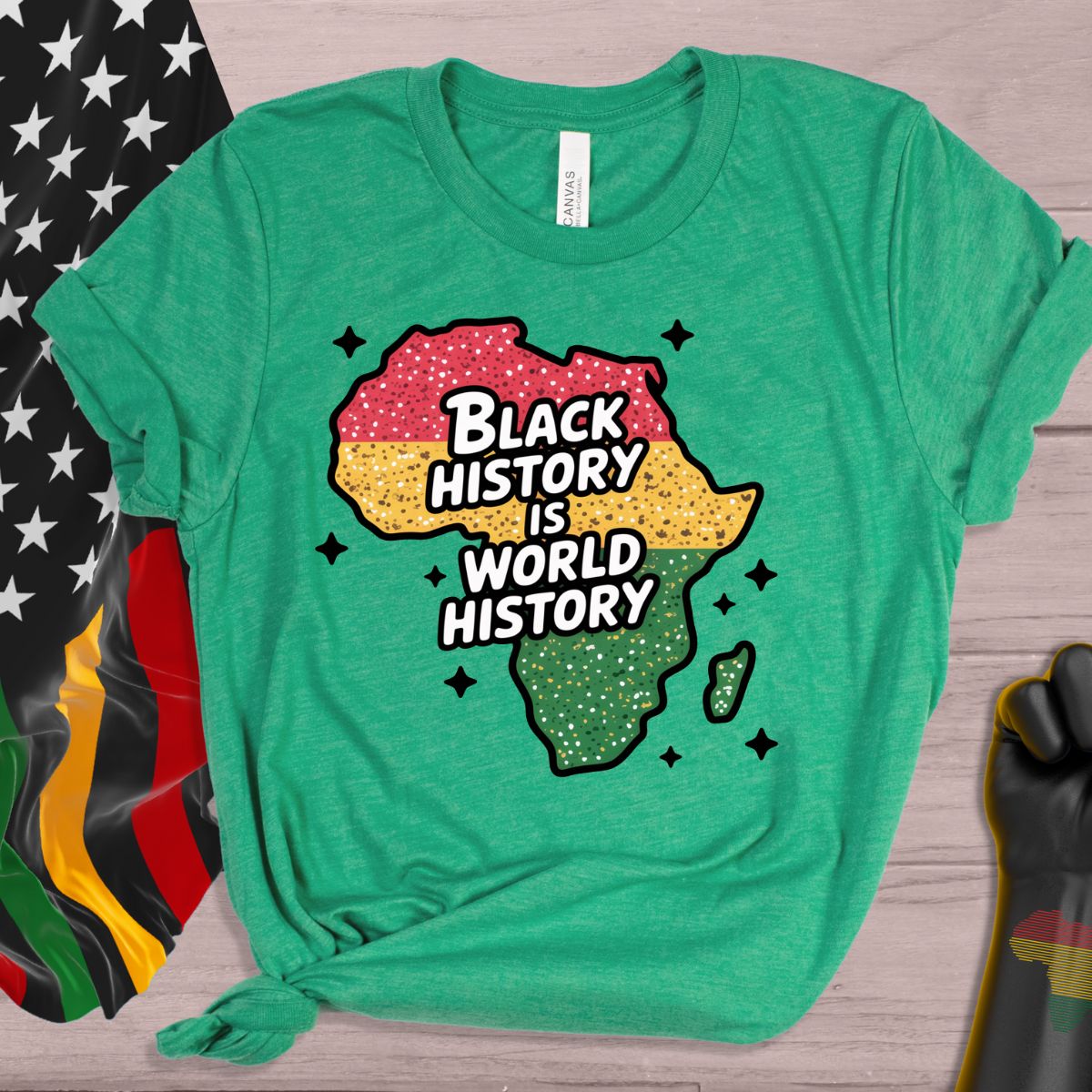 BLACK HISTORY IS WORLD HISTORY - DTF TRANSFER