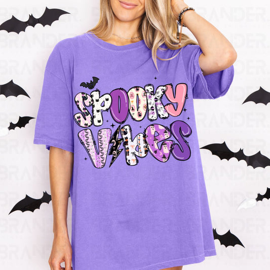 COQUETTE SPOOKY VIBES - DTF TRANSFER