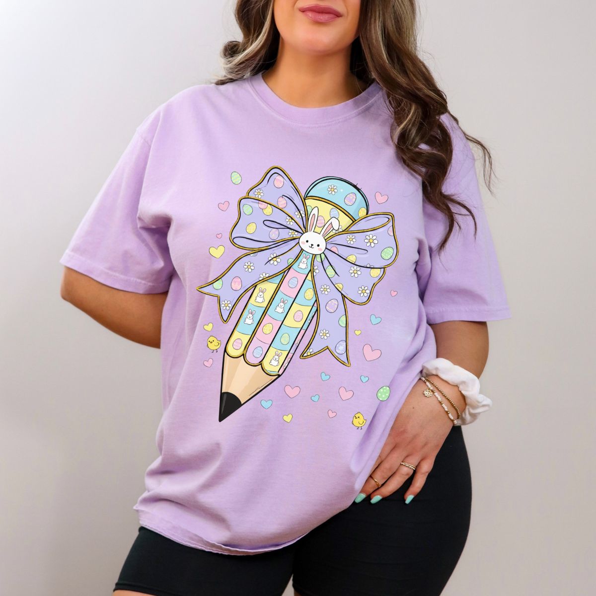 COQUETTE EASTER PENCIL - DTF TRANSFER