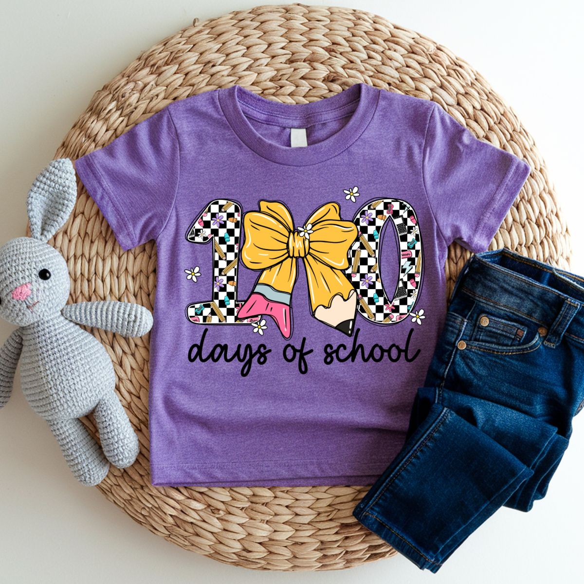 COQUETTE 100 DAYS OF SCHOOL - DTF TRANSFER