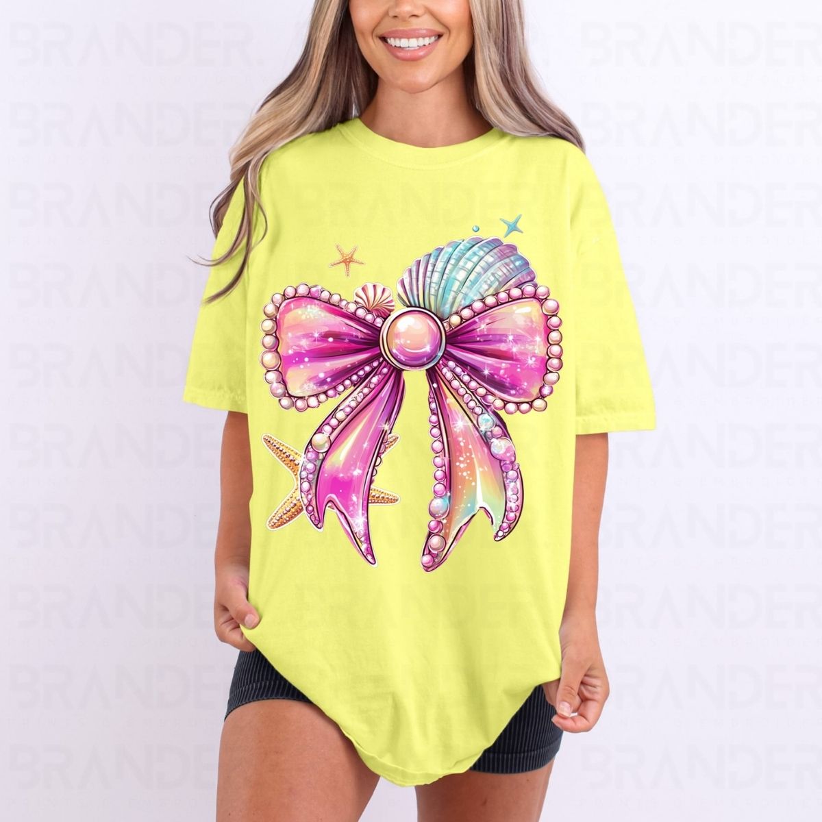 COQUETTE SHELL BOW - DTF TRANSFER