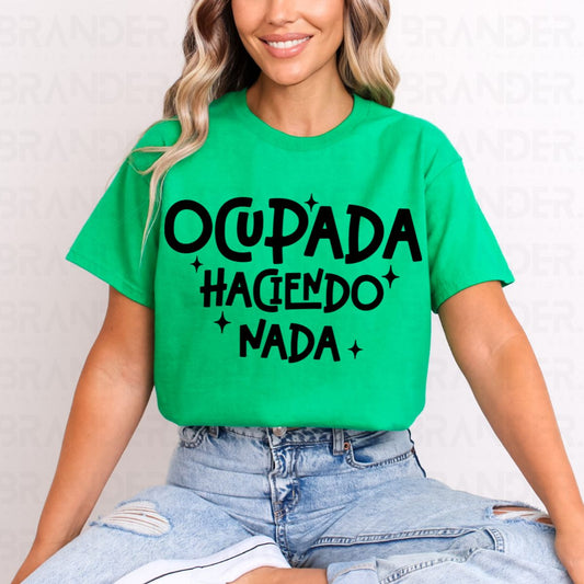 BUSY DOING NOTHING - DTF TRANSFER