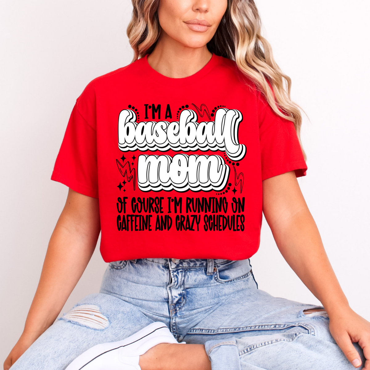 I'M A BASEBALL MOM - DTF TRANSFER