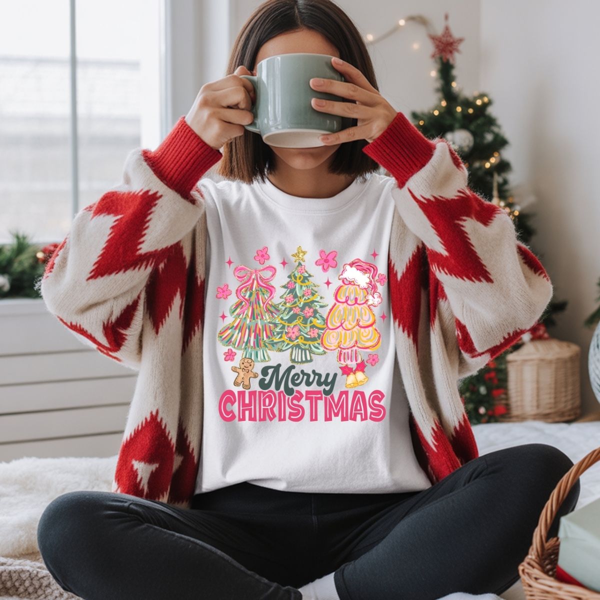 COQUETTE MERRY CHRISTMAS - DTF TRANSFER